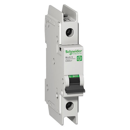 Schneider Electric M9F43105 - IEC Miniature Circuit Breaker, MULTI9 Series, 5 A, 1 Pole, 240/415 V AC, 14k A at 120/240 V AC, D Curve