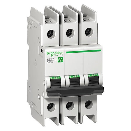 Schneider Electric M9F42310 - IEC Miniature Circuit Breaker, MULTI9 Series, 10 A, 3 Pole, 240/415/440 V AC, 14k A at 240 V AC