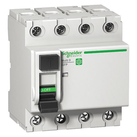 Schneider Electric M9R81440 - IEC Supplementary Protector, GFP Series, 40 A, 4 Pole, 240 V AC, 10k A at 240 V AC, A Curve