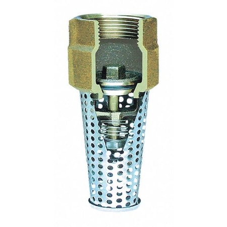Simmons 456SB - Foot Valve,1-1/2" Size,NPT,2-5/16" L