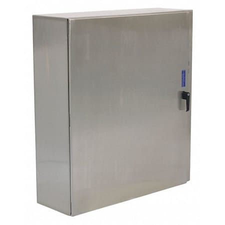 Wiegmann N412362608CDSS - 1/4 Turn Latch Electrical Enclosures, 36 in H, 8 in D, 26 in W, 12, 13, 3 R, 4, 4 X