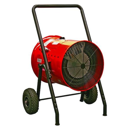 Qmark MEDH1521A - Portable Electric Salamander Heater, 15,000, 240 V AC, 1 Phase, 51,180 Btu H, Non-Oscillating