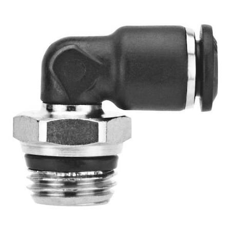 Aignep Usa 55110-14-1/2 - Push-Fit Elbow Fitting, Push-to-Connect x Universal, 14mm Tube OD, 1/2 in Pipe Size
