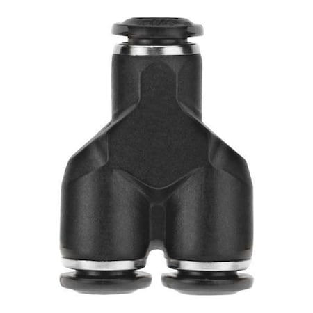 Aignep Usa 55310-10 - Push-Fit Wye Fitting, Push-to-Connect x Push-to-Connect x Push-to-Connect, 10mm Tube OD