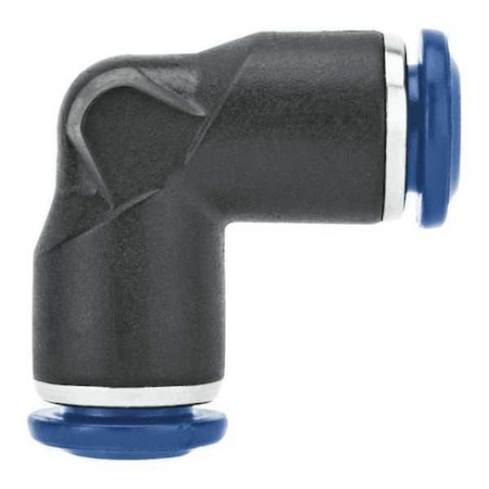 Aignep Usa 85130-06 - Push-Fit Adapter Fitting, Push-to-Connect x Push-to-Connect, 3/8 in Tube OD