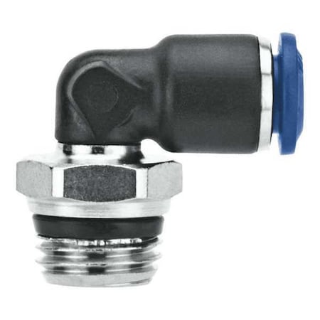 Aignep Usa 85110-53-02 - Push-Fit Elbow Fitting, Push-to-Connect x Universal, 5/32 in Tube OD, 1/8 in Pipe Size