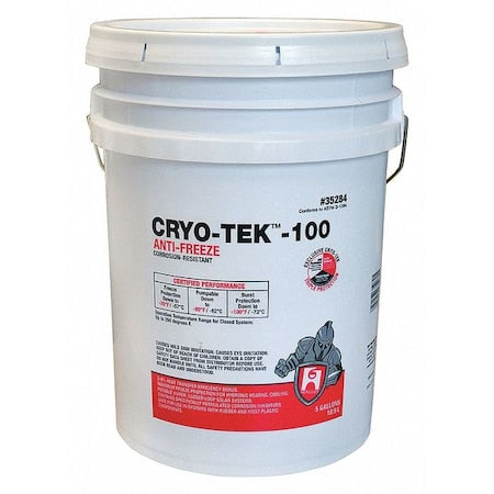 Hercules 35284 - Cryo-Tek-100 Anti-Freeze Corrosion Resistant, 5 gal Pail, Pink, Up to 250 Degrees F