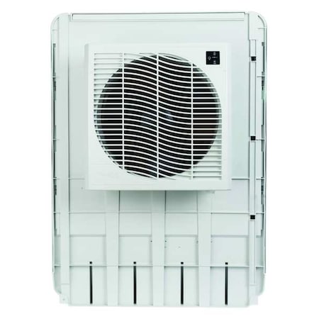 Mastercool MCP59 - Window Evaporative Cooler, 4,000 cfm, 2,000 sq ft, 2 gal, 1/2 hp, Direct