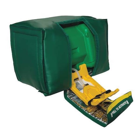 Haws 7501T - Eyewash Station, Gravity-Fed, 9 gal Tank Capacity, Wall Mount, Portable, 16 in H., 24 in W