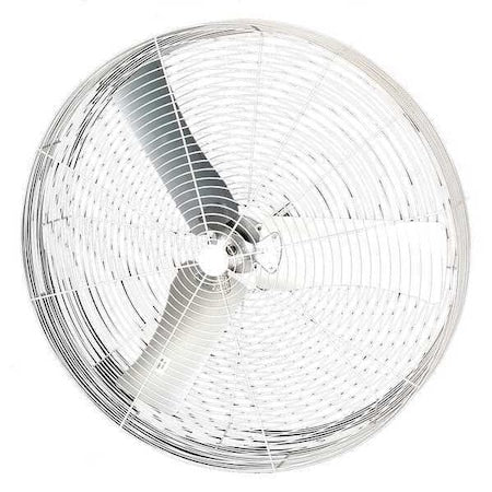 Dayton 36B8WT-G - Corrosion Resistant Industrial Fan, Ceiling, IBeam, Wall Mount, 36 in Blade Dia, 208-230/460 V