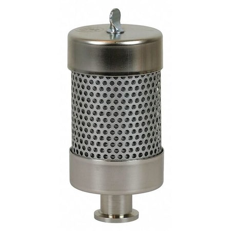 Welch 1417P-8 - Exhaust Filter, 1 hp, 2.5" OD, 6" Ht