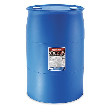 Goodway SCALEBREAK-55 - Descaling Solution,Orange,55 gallon Drum