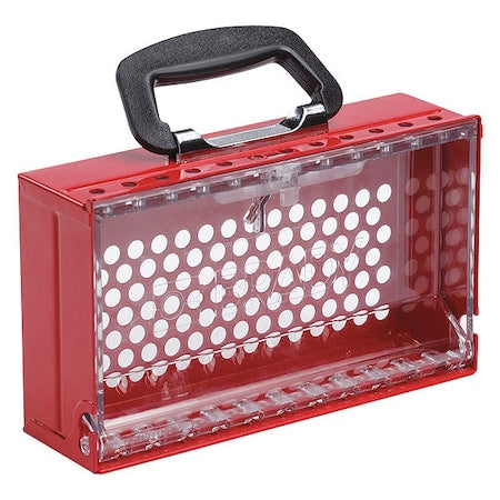Brady 150505 - Group Lockout Box,Red,10-1/2" W