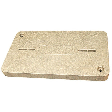 Quazite PG1324HA0009 - Underground Enclosure Cover, Blank Logo, 2 in. H x 13 in. W x 24 in. L, 15000 lb, Polymer Concrete