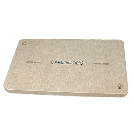 Quazite PG1730HA0012 - Underground Enclosure Cover, Communications Logo, 2 in. H x 17 in. W x 30 in. L, 15000 lb