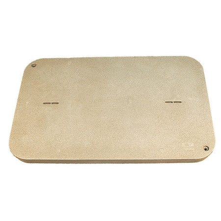 Quazite PG3048CA0009 - Underground Enclosure Cover, Blank Logo, 3 in. H x 30 in. W x 48 in. L, 8000 lb, Polymer Concrete