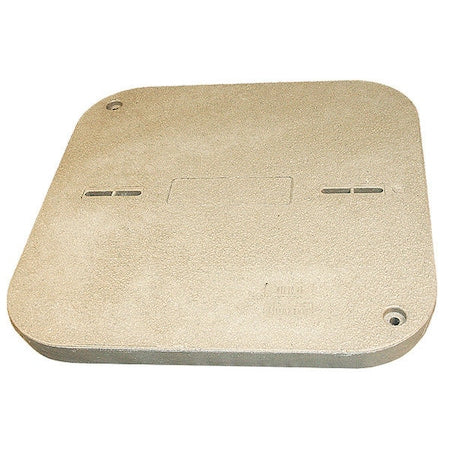 Quazite PG2424HA0009 - Underground Enclosure Cover, Blank Logo, 2 in. H x 24 in. W x 24 in. L, 15000 lb, Polymer Concrete