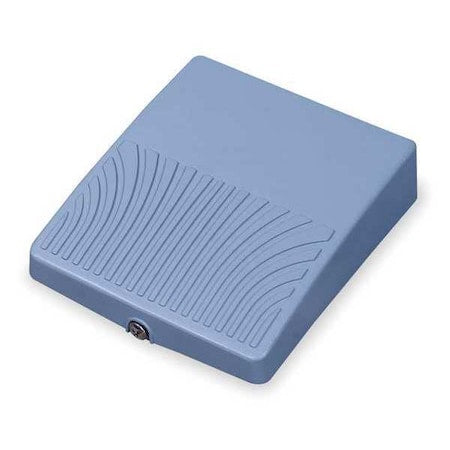 Linemaster 72 - Foot Switch, Gray, Zinc, SPDT, Momentary