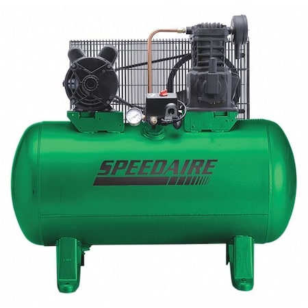 Speedaire 4B237 - Electric Air Compressor, 3 hp, 1 Stage