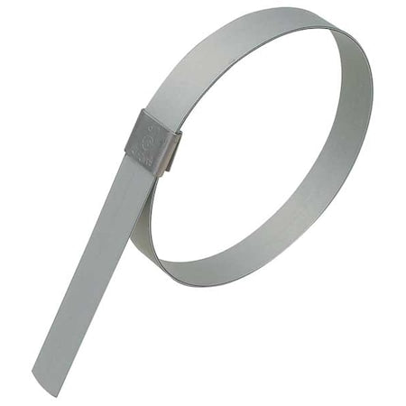 Band-It GRP249 - Pre. Band Clamp, Galv.CS, Min.Dia.3/4", PK10