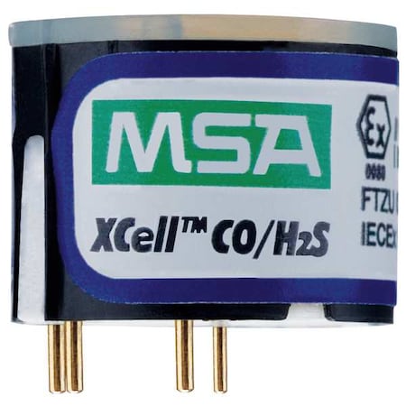 Msa Safety 10106725 - Gas Detector Sensor,Catalytic,CO/H2 S