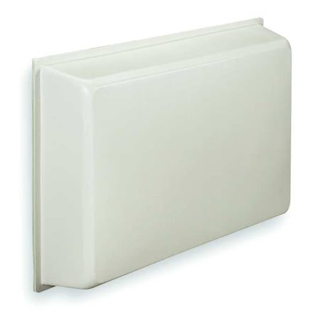 Chill Stopr 1212-06 - Indoor Air Conditioner Cover, 21 in H x 30 in W 6 in D, Antique White, Plastic