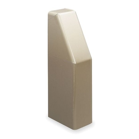 Beacon Morris TP14-EC3L - Bsebrd Htr Left Hand Solid End Cap,Steel