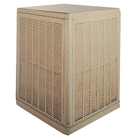 Champion Cooler 7K589 - Ducted Evaporative Cooler, 7,500 cfm, 4,000 sq ft, 17 gal, 3/4 hp, Belt, 115/208-230 V AC