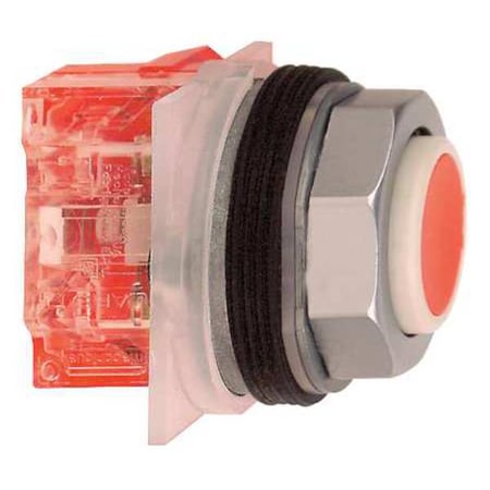 Schneider Electric 9001KR3RH6 - Push Button Operator, Extended, Momentary Action, Not Applicable Release, Non-Illuminated, Red