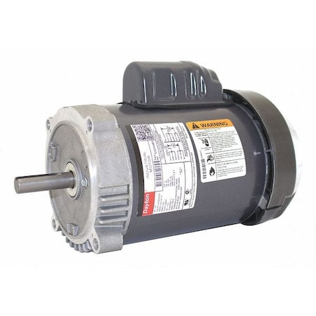 Dayton 5GD54 - Capacitor-Start General Purpose Motor, 1/6 hp HP, 115/208-230 V AC Voltage, 56 C Frame