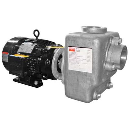 Dayton 12N813 - Centrifugal Pump, 5 hp, 208 to 230/460 V AC, 3 Phase, 88 ft Max Head