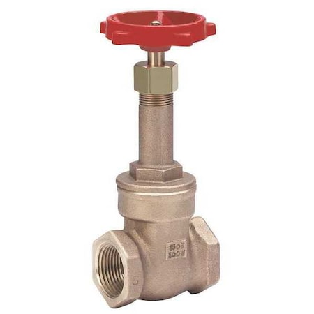 Milwaukee Valve 148 1-1/4" - Gate Valve,Class 125,1-1/4 In.,FNPT