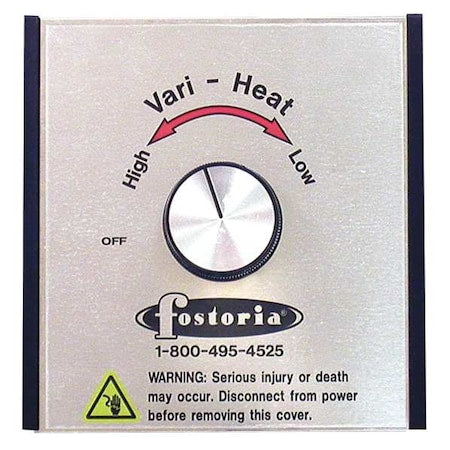 Fostoria VHC-15 - Variable Heat Controller,7 In. W,5 In. D