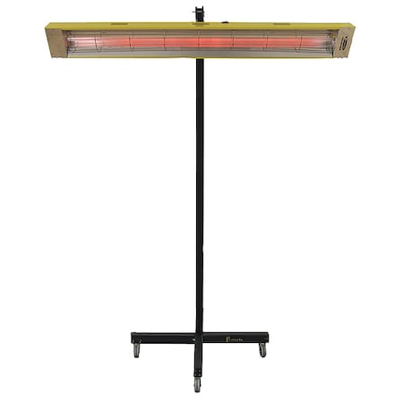 Fostoria PCH-48C - Electric Infrared Heater, 1 Phase, Galvanized Steel, 5120 Btu H, 120 V AC 1500 W
