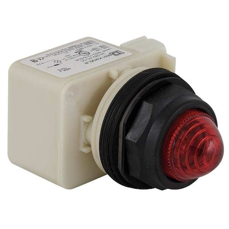 Schneider Electric 9001SKP35LRR9 - Pilot Light Complete,Red,LED