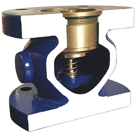 Val-Matic 1825A-DSY - 2-1/2" Flanged Cast Iron Silent Check Valve
