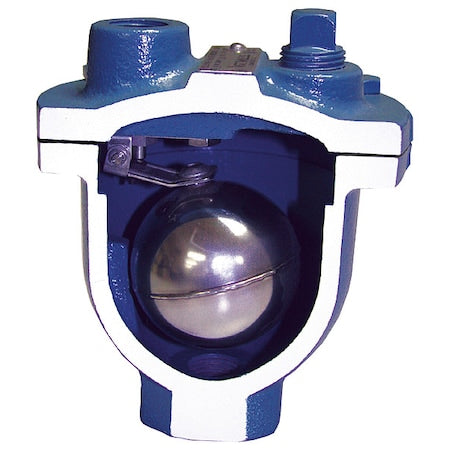 Val-Matic 15R75-3AT-C6V5Y - Air Release Valve,FNPT,3/4 x 1/2,CI