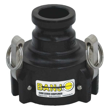 Banjo 303B200A - 3" Female Coupler x 2" Male Adapter Reducing Coupling