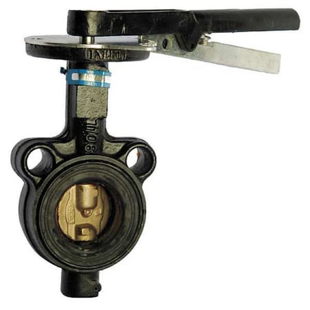 Milwaukee Valve HW234V - Butterfly Valve,Wafer Style,Size 2 In