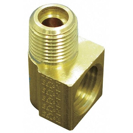 Weatherhead 402X8X8 - Elbow, Brass, Tube 1/2 in, MNPT 3/8 in