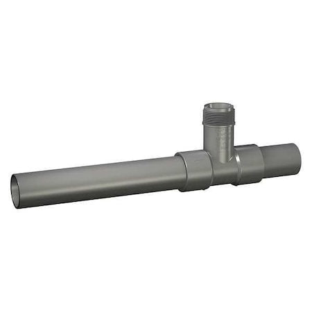 MPV8T005 - PVC Insertion Tee, Socket x Socket x Socket, 1/2 in Pipe Size