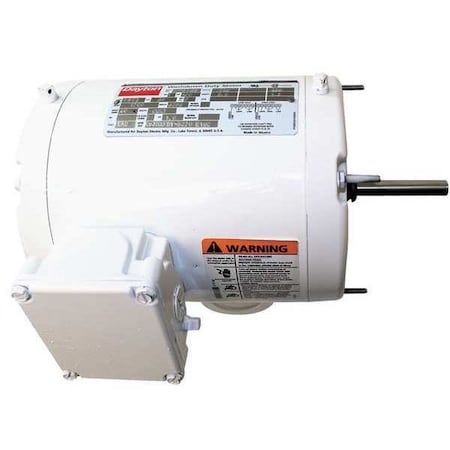 Dayton 5M063 - Washdown Motor,1/4hp,1700 RPMYZ,115/230 VAC