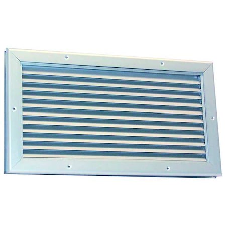 Dayton 5NKL1 - Door Louver,16-1/4 H,14-1/8 W,Aluminum