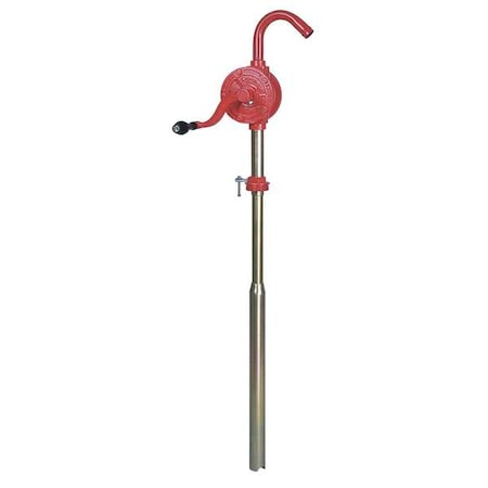 Westward 5NUD6 - Drum Pump, Hand Operated, 8.5 oz per rotation, 55 gal Container Size