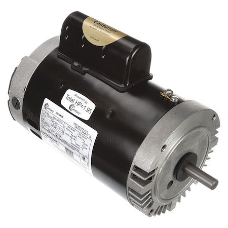 Century B123 - Pool Pump Motor, Permanent Split Capacitor, 1 1/2 HP, 56 C Frame, 3,450 Nameplate RPM