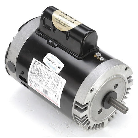 Century B974 - Pool Pump Motor, Permanent Split Capacitor, 1, 1/8 HP, 56 C Frame, 3,450/1,725 Nameplate RPM