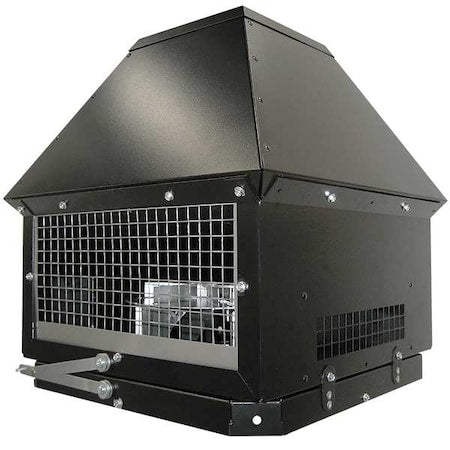 Tjernlund Products RT1500H - Rooftop Inducer, 120, Coated Galvanized Steel, 18 1/2 in W, 24 in H, 11-15/16" Inlet and Outlet Dia.
