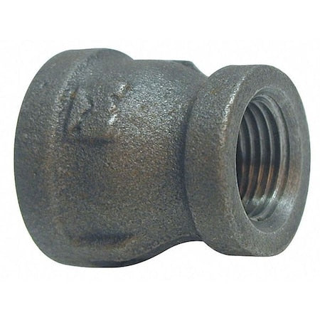 5P565 - Reducer Coupling Reducer, 3/4" x 3/8" Pipe, FNPT, Malleable Iron, Class 150