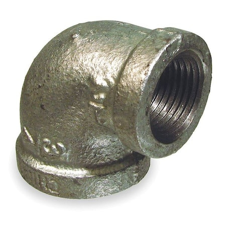 5P804 - 3/8" x 1/4" FNPT Galvanized 90 Degree Reducing Elbow