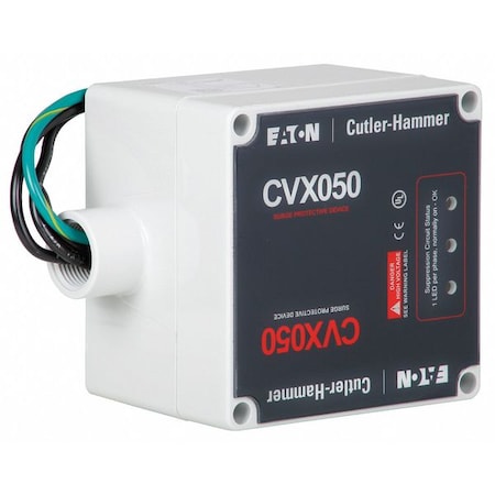 Eaton CVX100-240S - Surge Protection Device, 1 Phase, 120/240 V, 3 Poles, 3 Wires